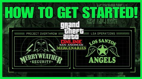 grand theft auto san andreas mercenaries|GTA Online: How to Get Started With the San Andreas。